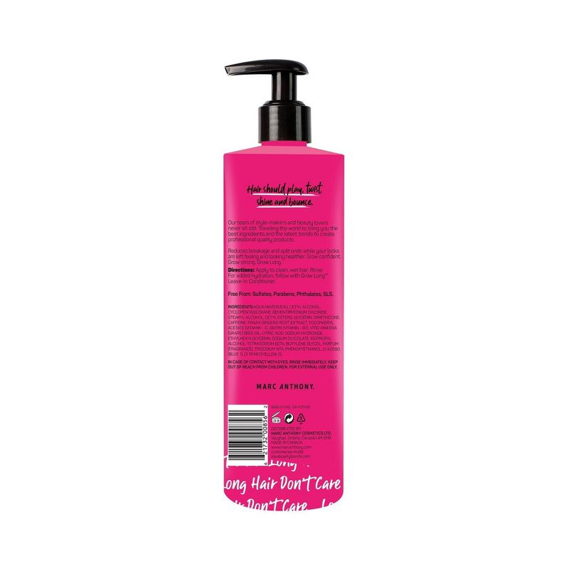 Marc Anthony Grow Long Biotin Deep Conditioner, Sulfate Free & Color Safe - 16 fl oz