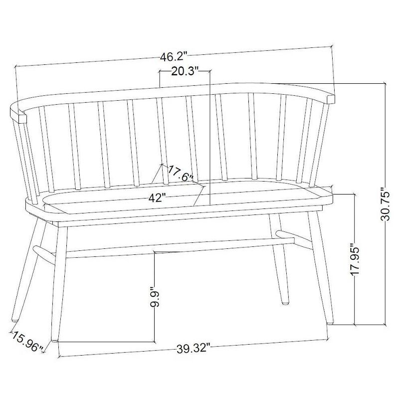 Shaker Dining Bench - Hearth & Hand™ with Magnolia