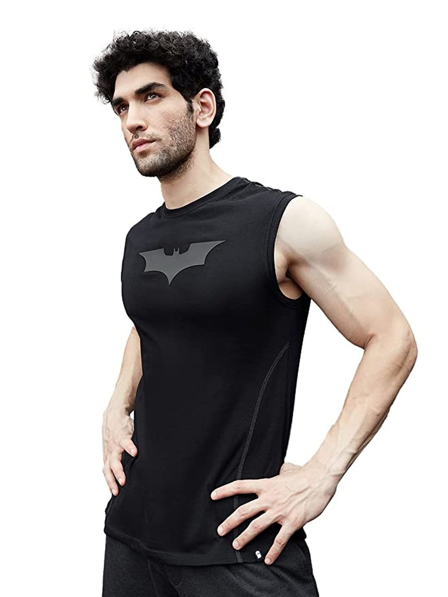 Bodycare Anthra Melange Regular Fit Thermal Top