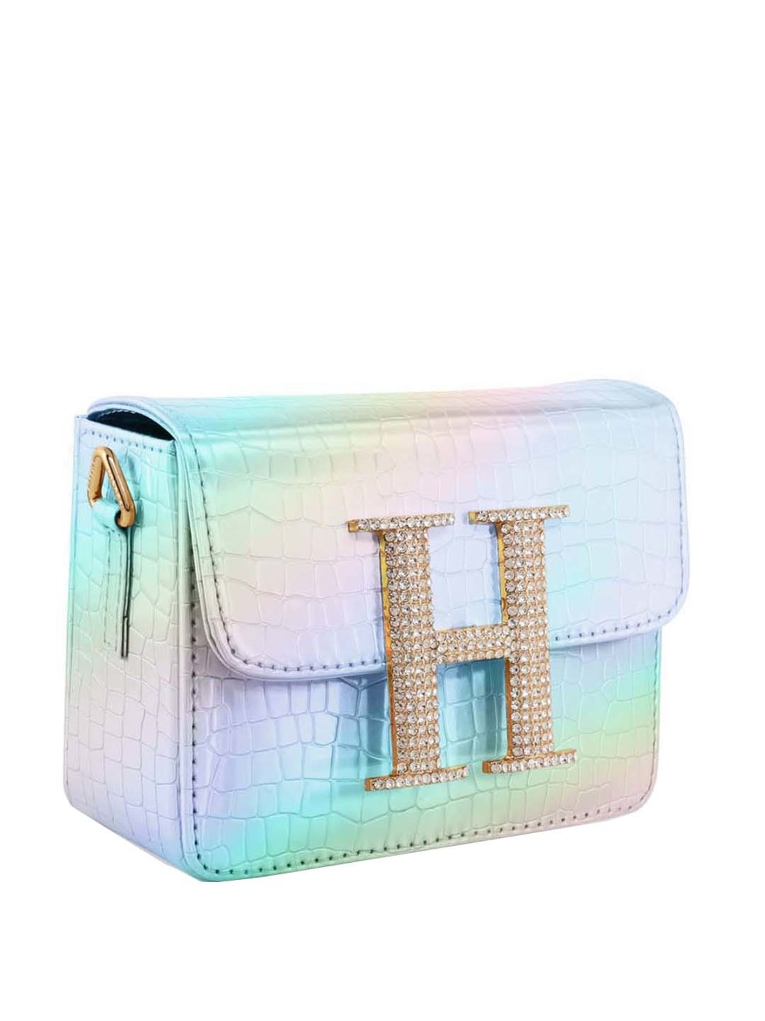 Esbeda Multicolor Textured Small Sling Handbag