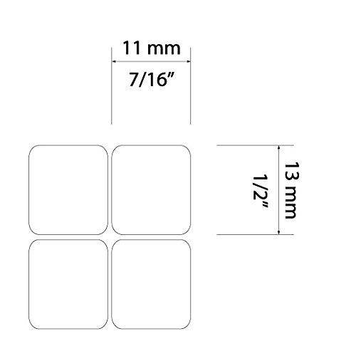 Glowing Fluorescent Large Lettering English US Keyboard Sticker