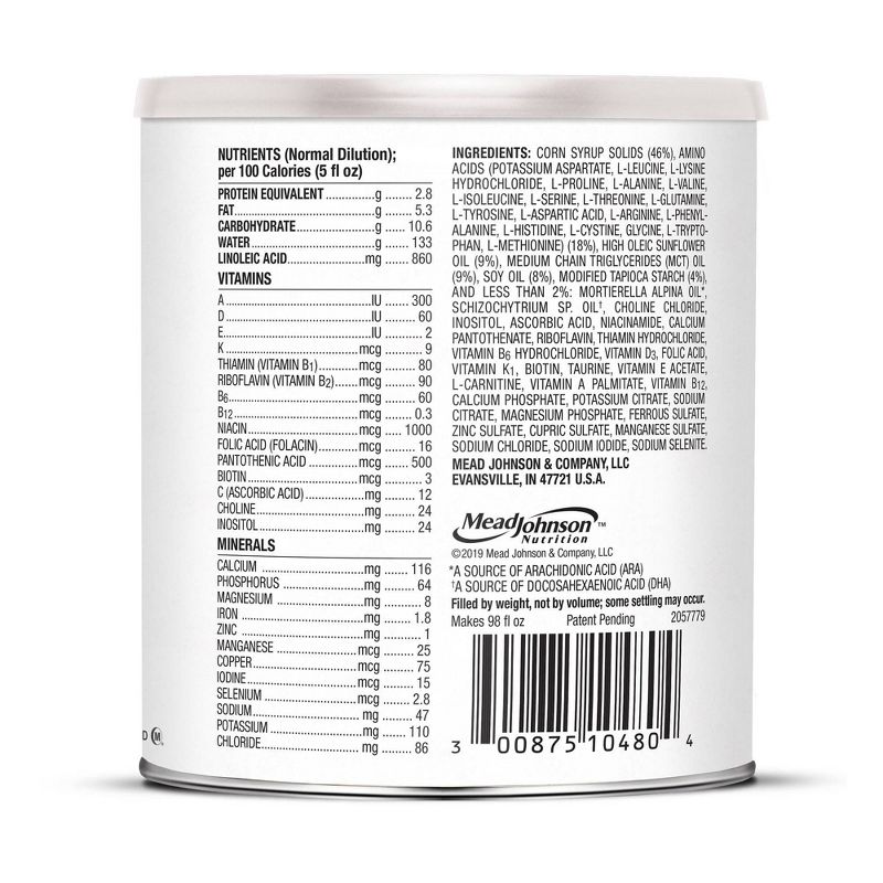 Enfamil PurAmino DHA and ARA Hypoallergenic Powder with Iron Formula - 4ct/14.1oz Each