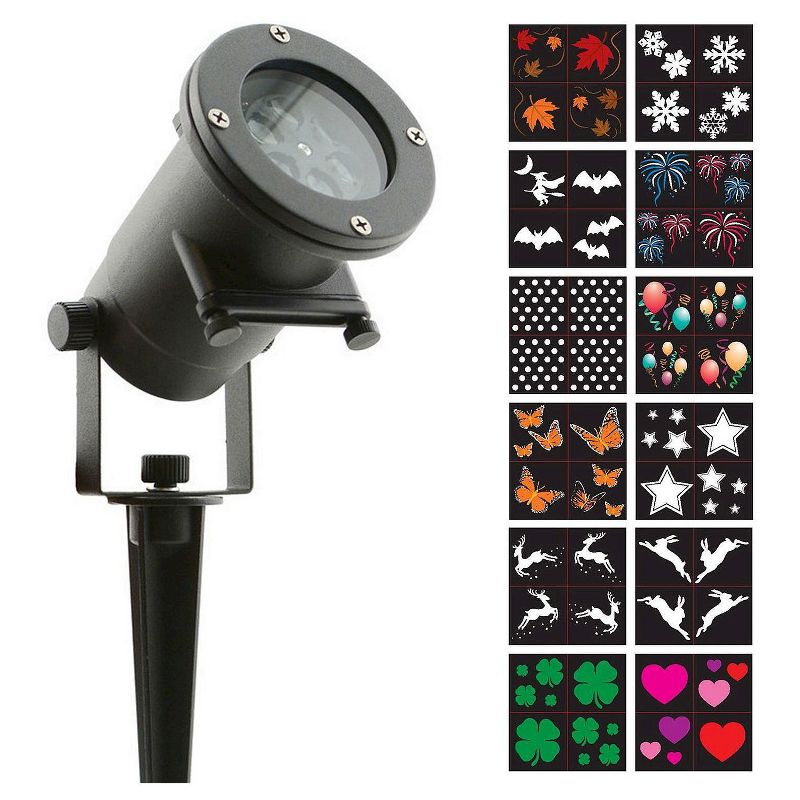 8" LED Solar Portable Outdoor Lantern with Flame - Techko Kobot