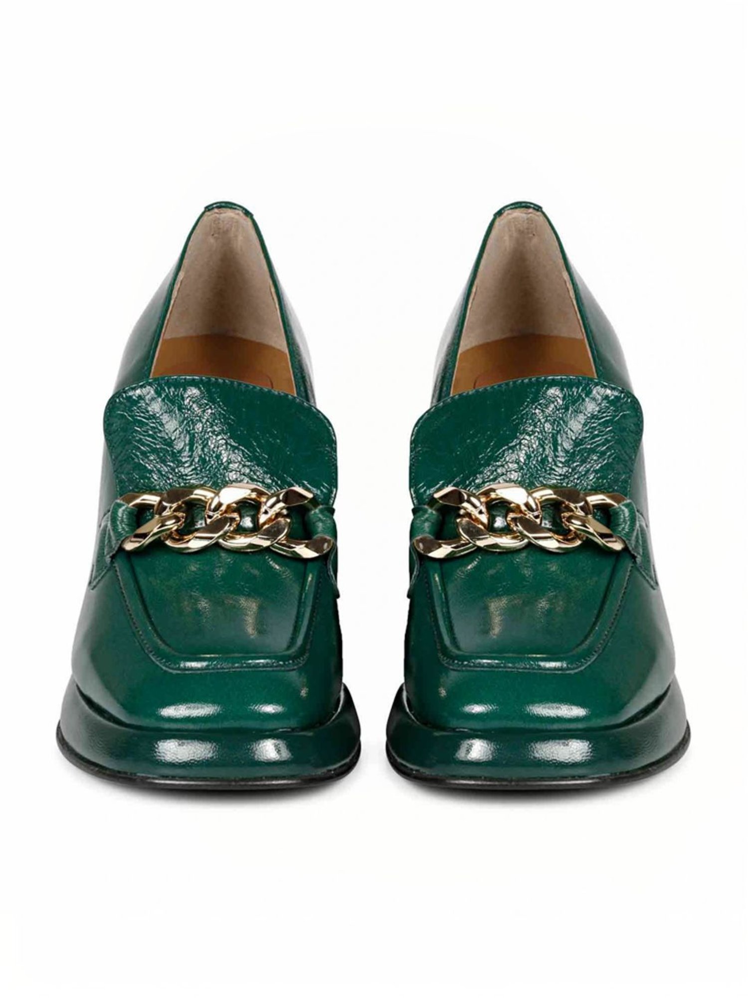 Saint G Women's BenoIte Green Loafers