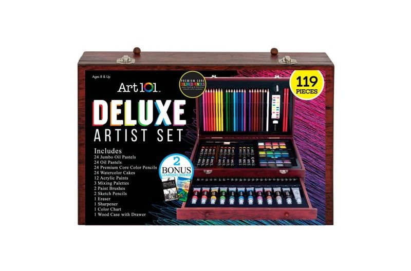 Art101 Deluxe Art Set - 119pc