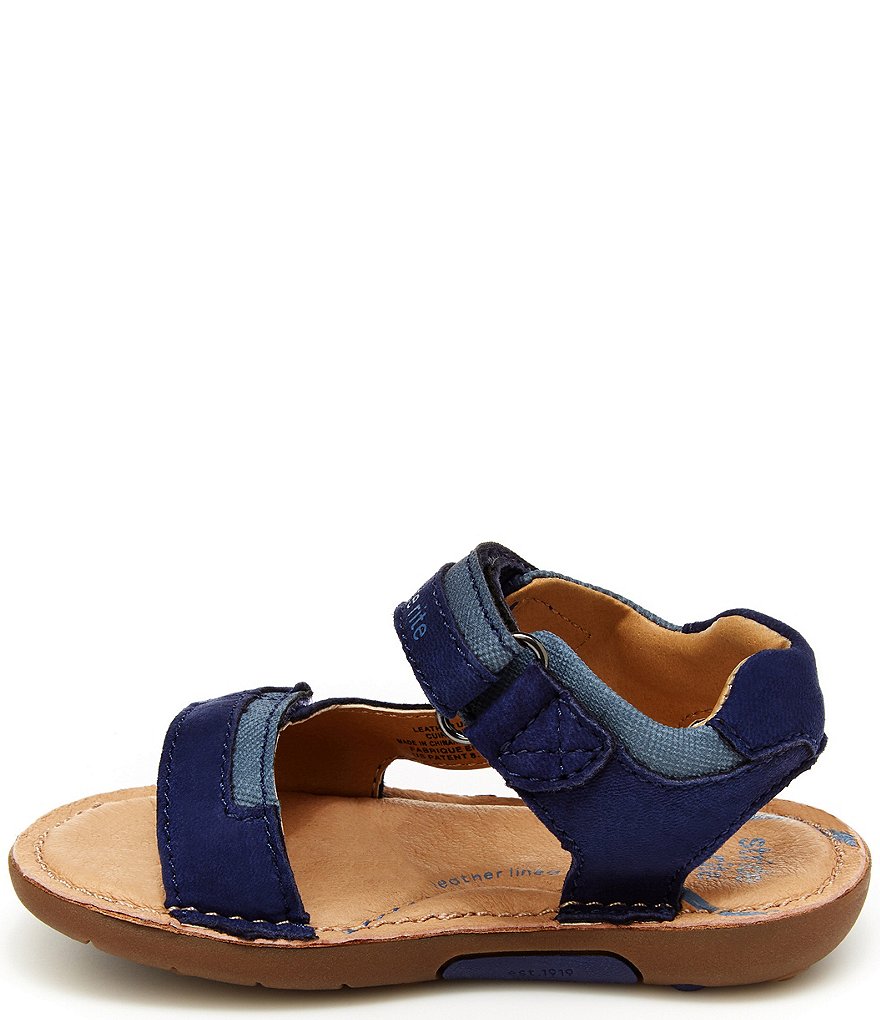 Stride Rite Boy's Oaklynn SRTech Leather Sandals (Infant)