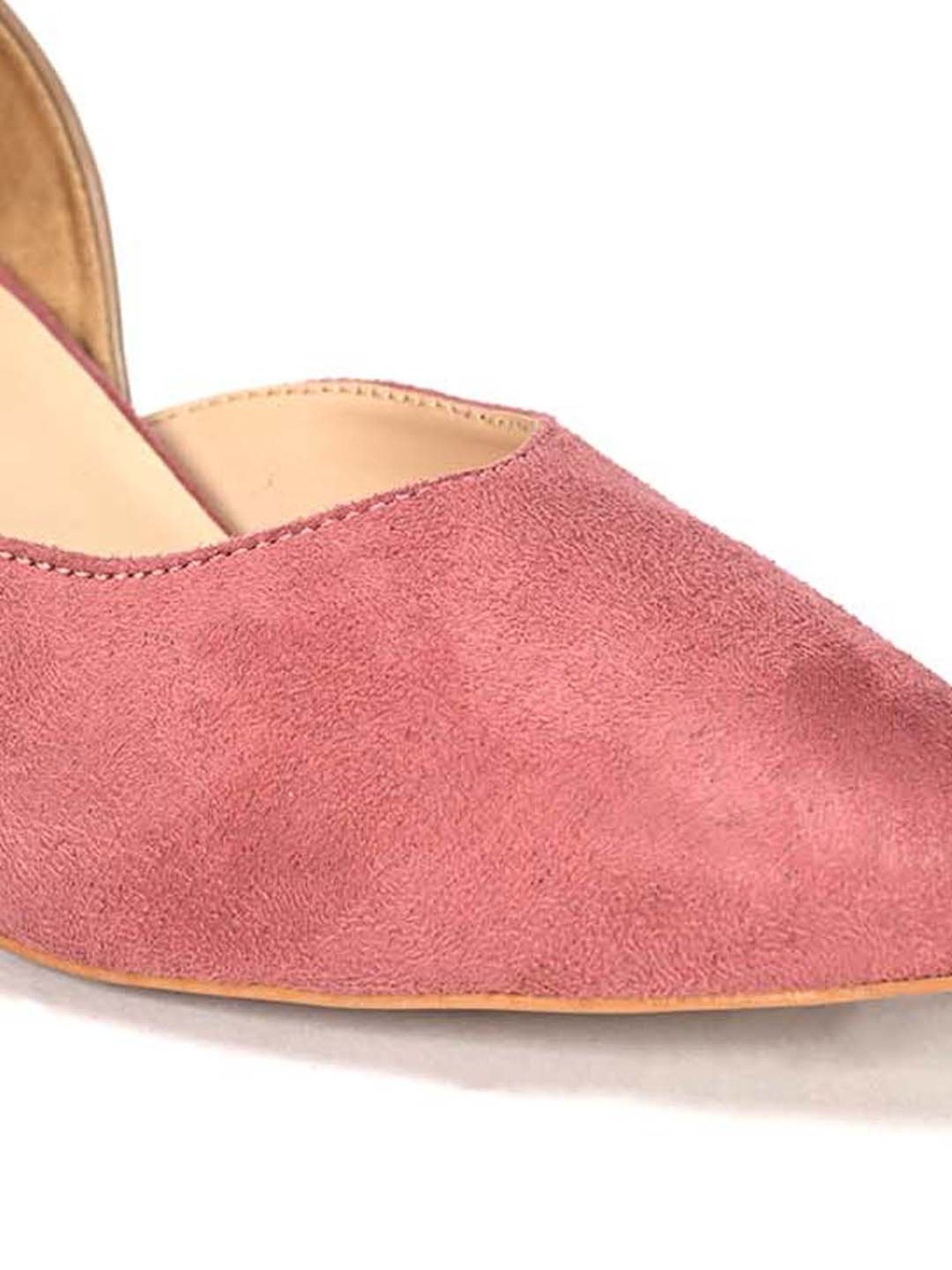 Scentra Women's Pink D'orsay Shoes