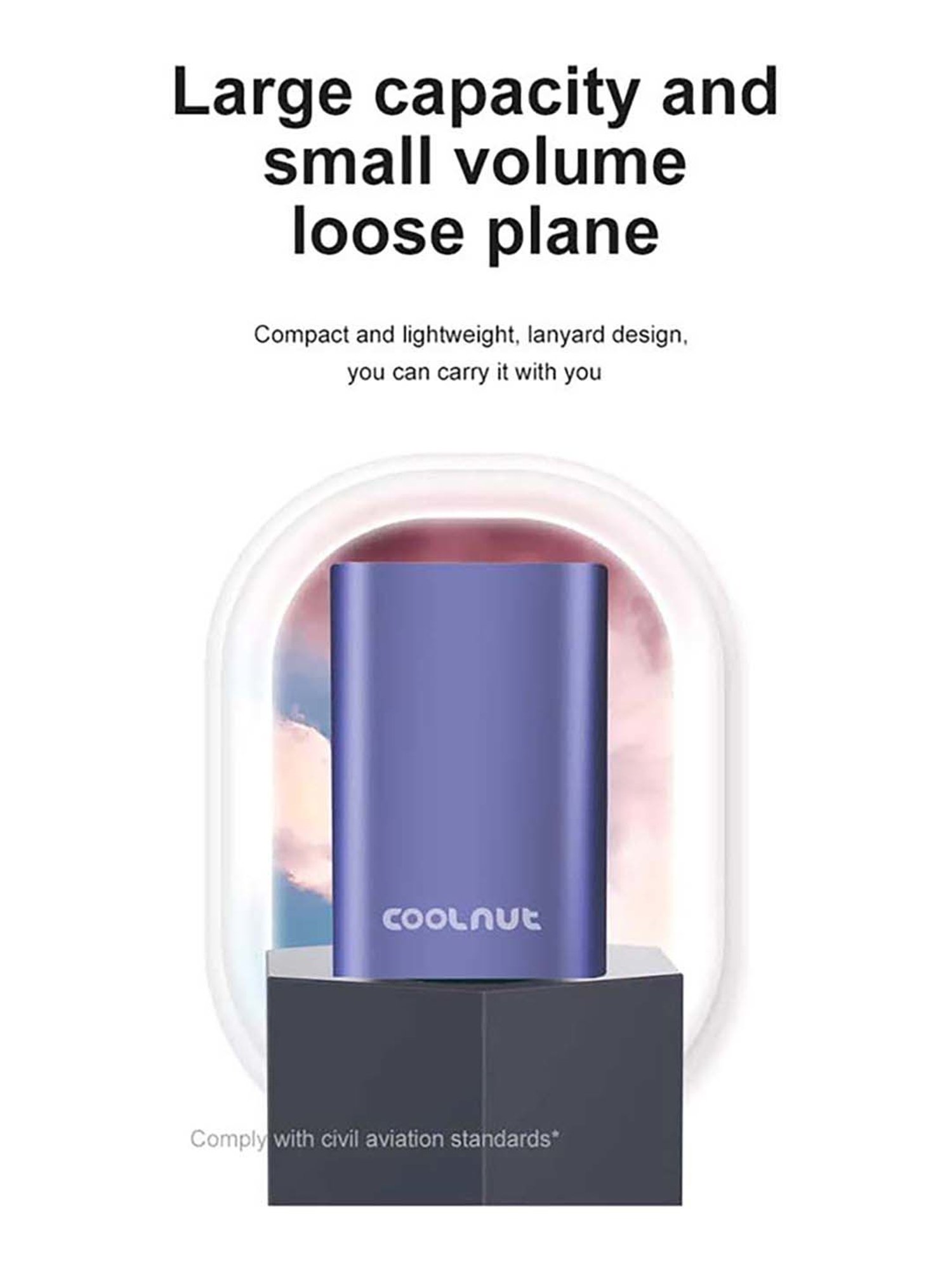 Coolnut CNP-832 10000 mAh Fast Charging Power Bank (Blue)