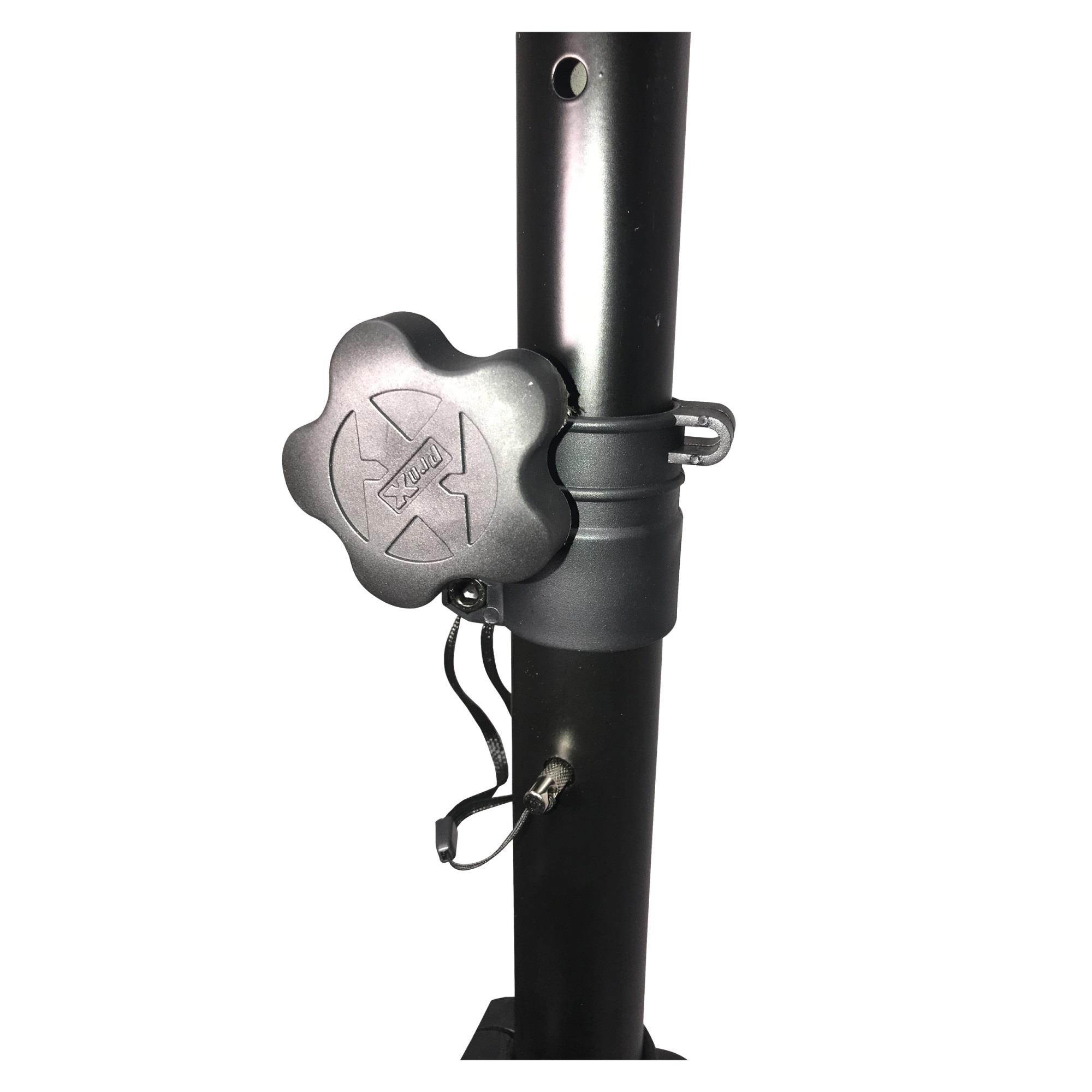 Prox Heavy Duty Speaker Stand Adjustable Height 4-6Ft. 100 Lbs. Load Capacity