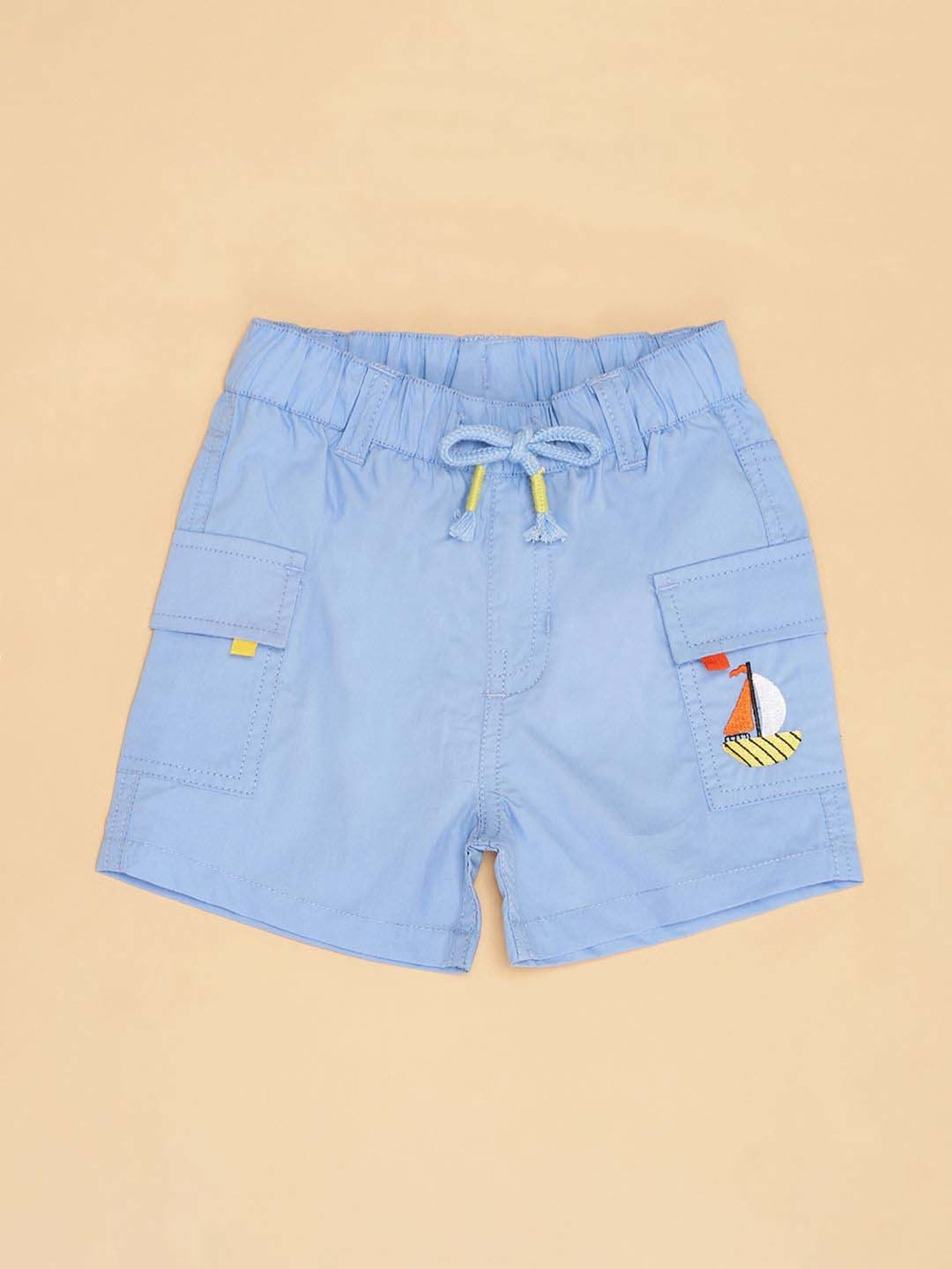 Pantaloons Baby Kids Open Air Cotton Regular Fit Short
