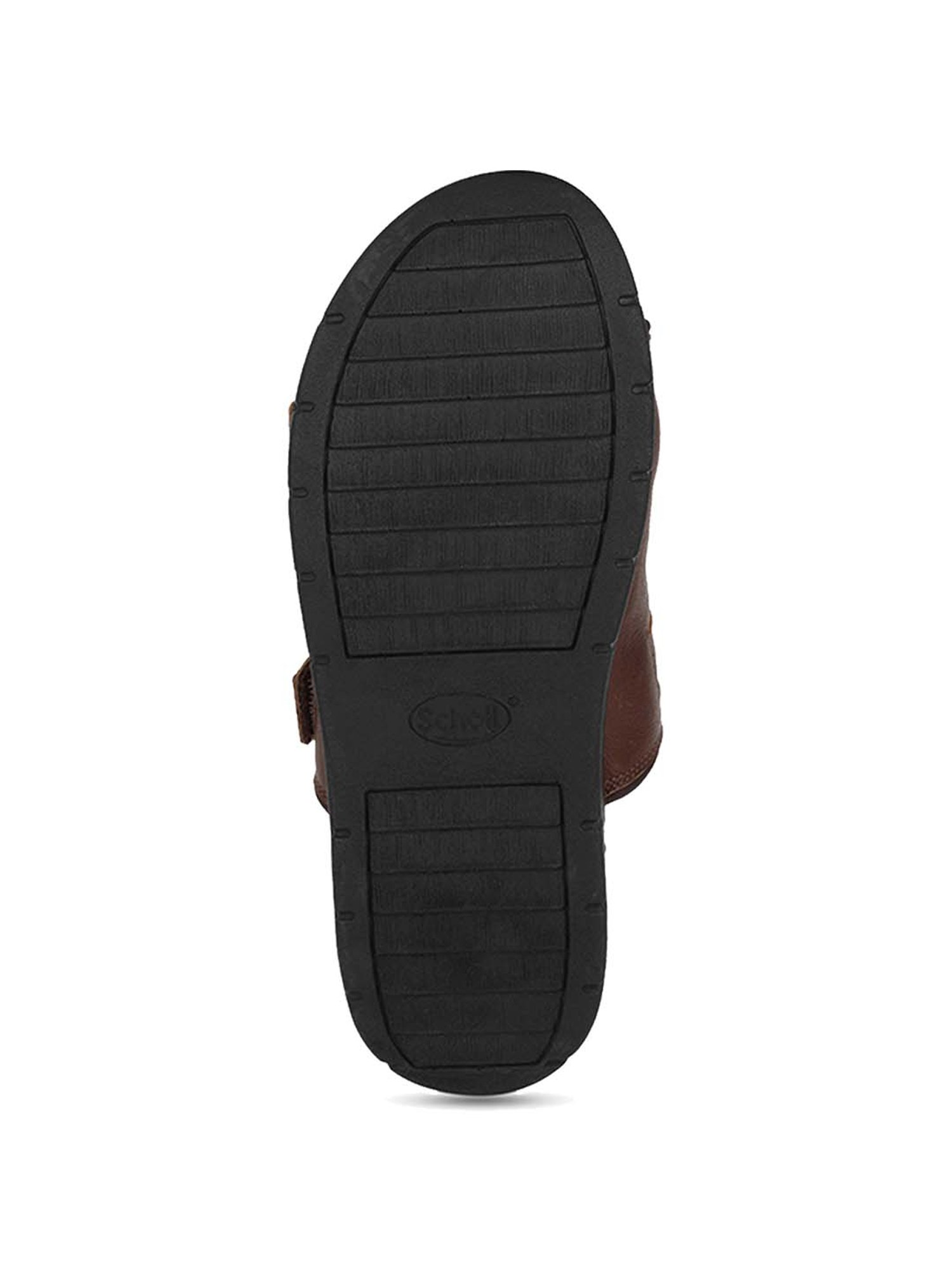 Scholl by Bata Men's Brown Casual Sandals