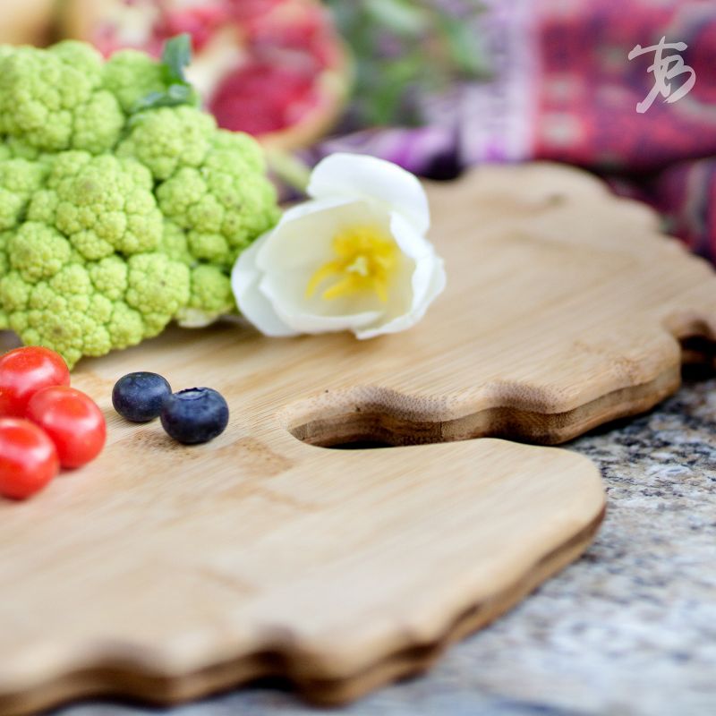 Totally Bamboo Michigan State Cutting Board 13.25" x 11.75"