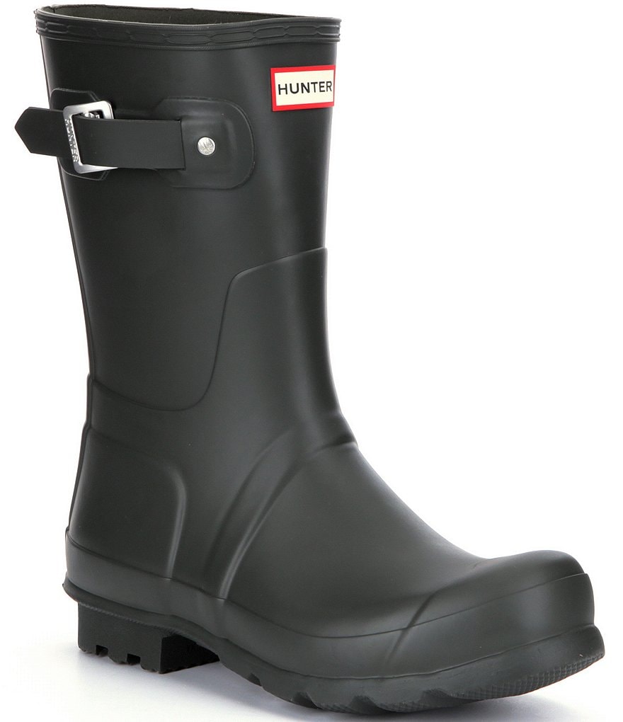 Hunter Men's Original Short Waterproof Rain Boots