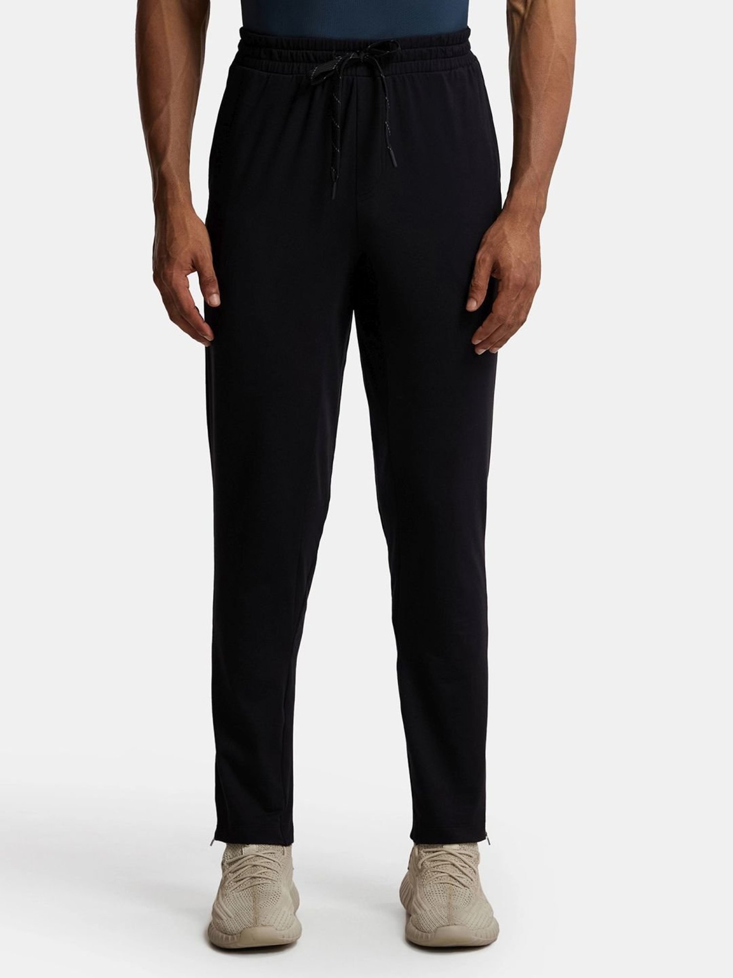 Basics Green Jogger Track Pant