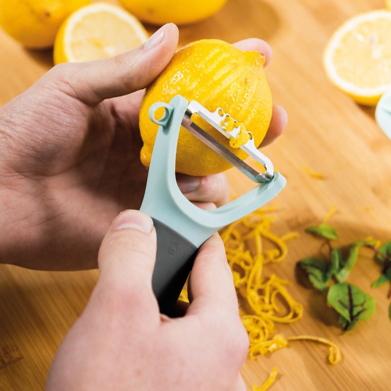 BergHOFF Leo 5" Stainless Steel Y-peeler, Mint