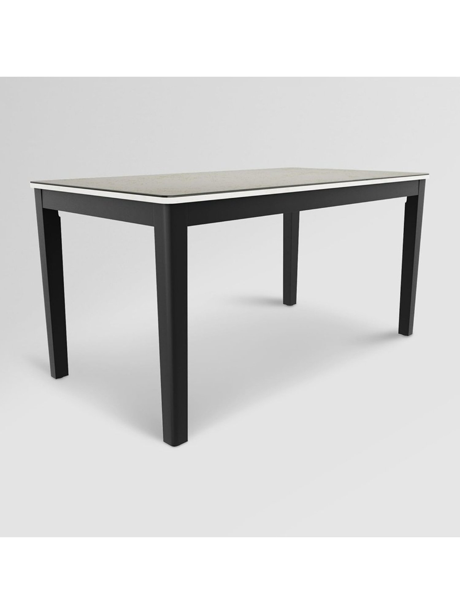 Godrej Interio Wonder Brown Metal 6 Seater Rectangular Dining Table