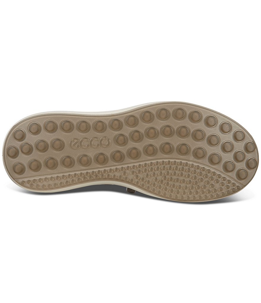 ECCO Men's Soft 7 Runner Suede and Leather Classic Sneakers