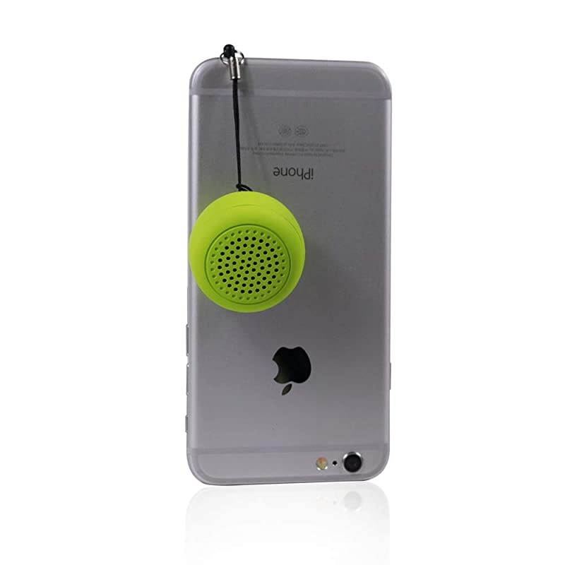 Mini Bluetooth Speaker Small Size but Great Sound QualityPhoto Selfie Button amp Answer Phone CallsBTS0011 Green