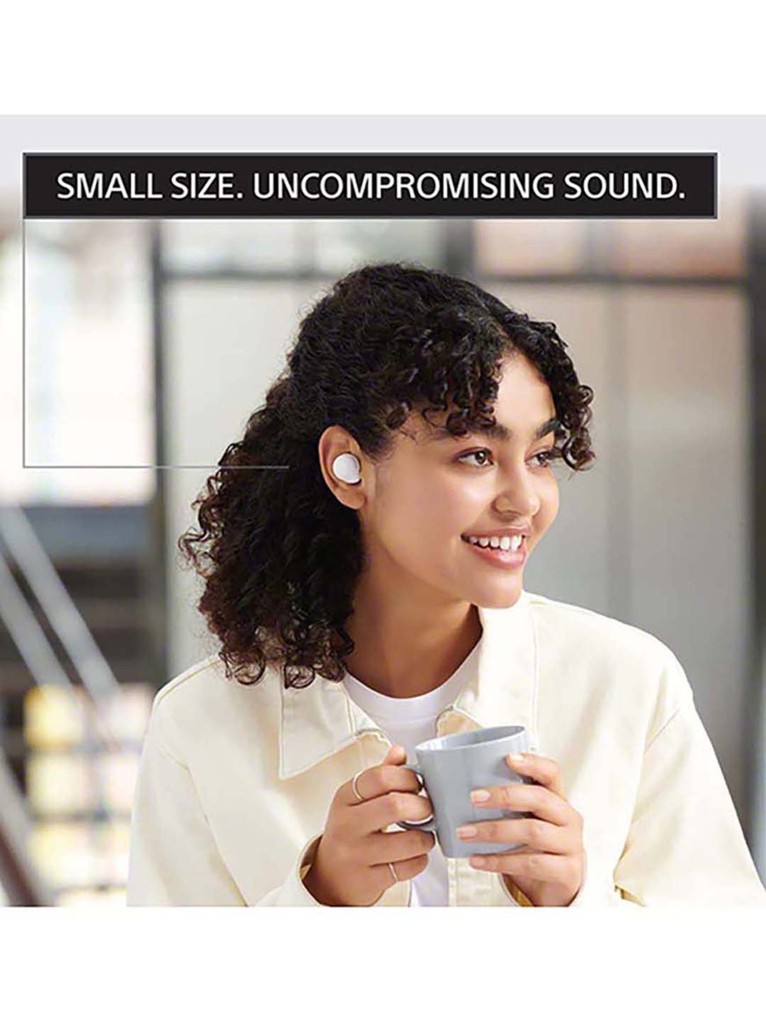 Sony WF-C500 True Wireless Bluetooth Earbuds with Mic (Black)