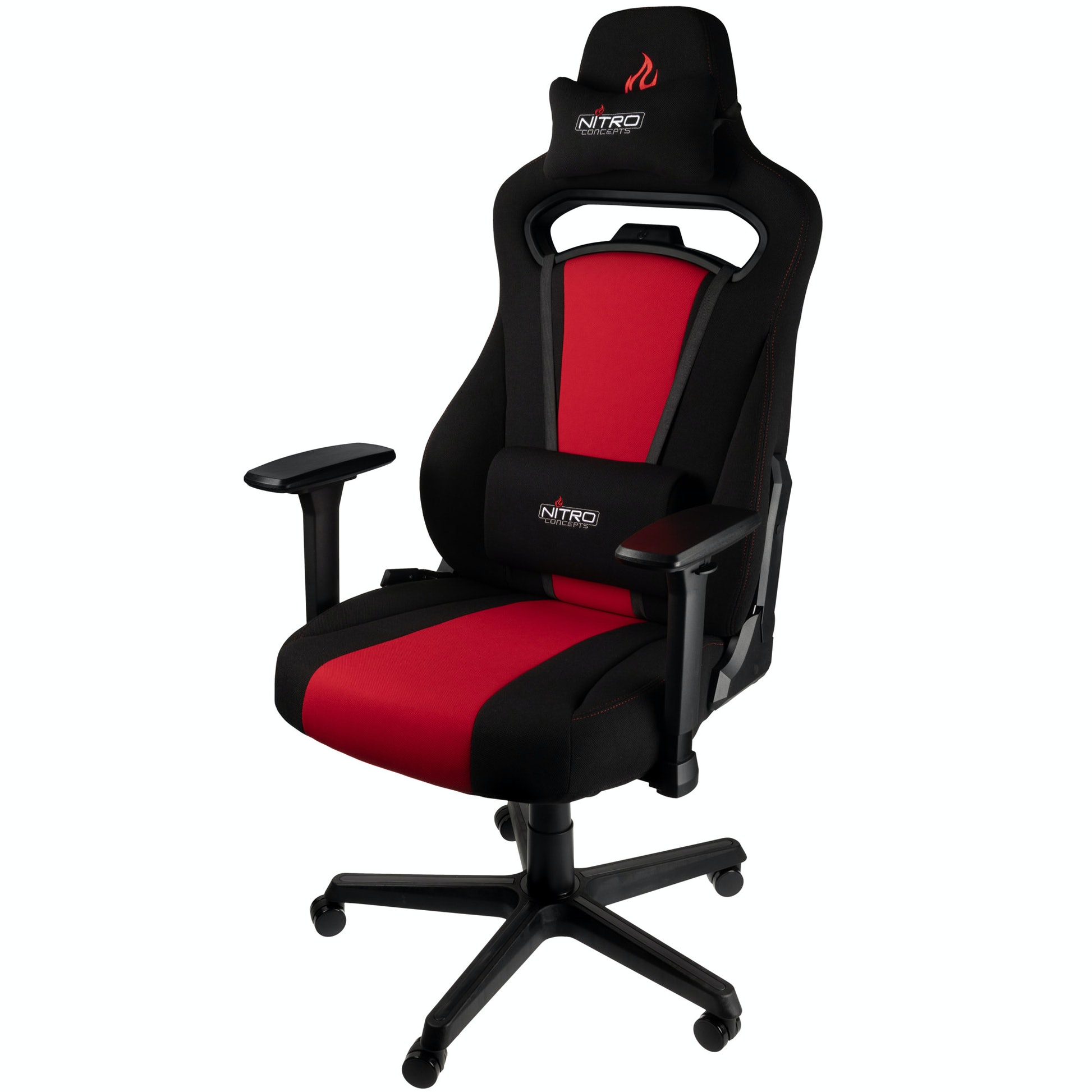 Gaming Chair, Racing Style Computer Desk Chair Padded Armrests Ergonomic Lumbar Support Adjustable Height