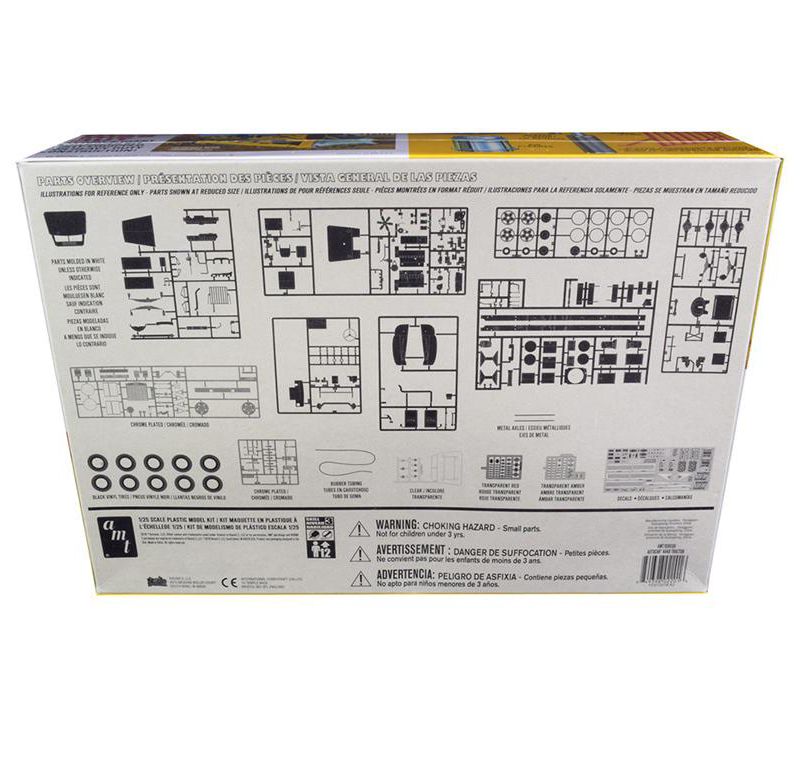 Skill 3 Model Kit Autocar A64B Tractor 1/25 Scale Model by AMT