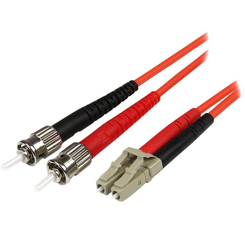 com 5m Fiber Optic Cable Multimode Duplex 50125 LSZH LCST OM2 LC to ST Fiber Patch Cable