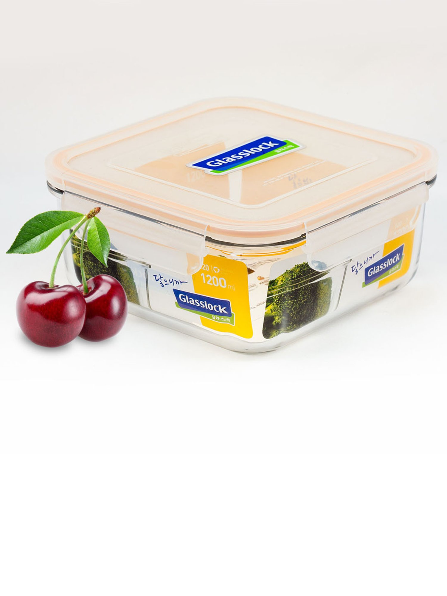 Glasslock Transparent Glass 1200 ml Jars and Container
