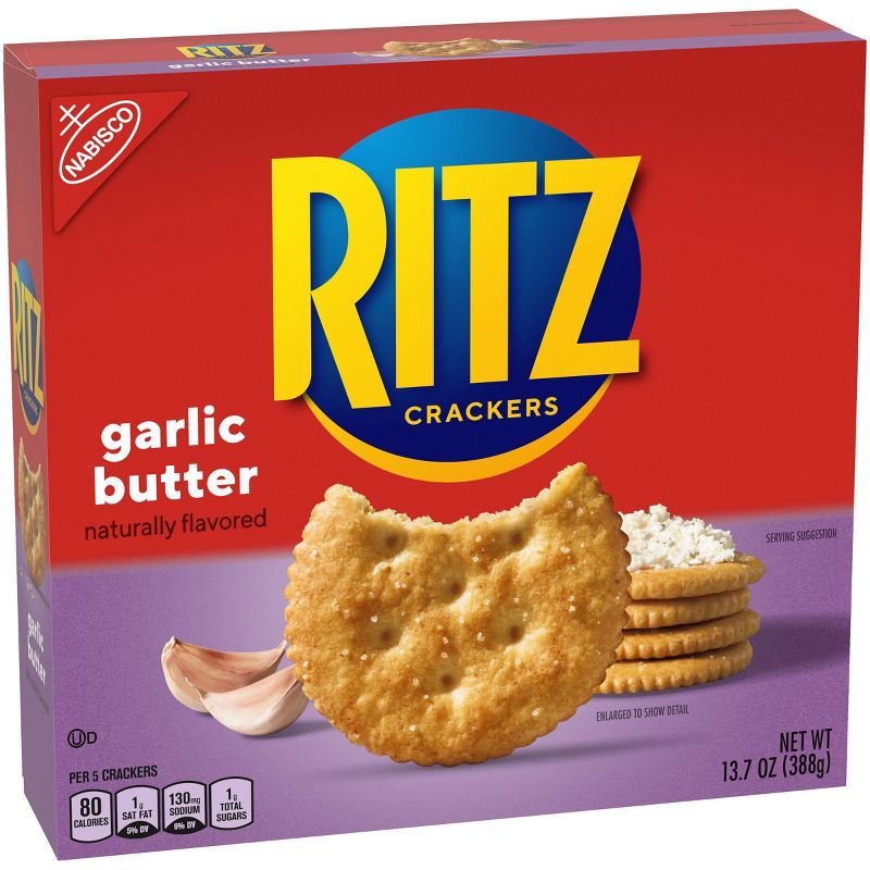 Ritz Garlic Butter Crackers - 13.7oz