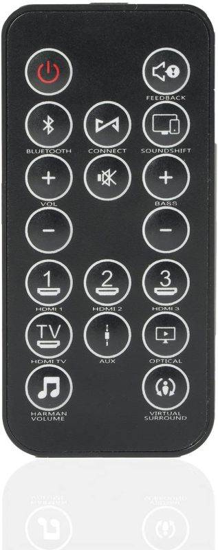 Motiexic Remote Control Compatible with JBL Cinema SB450 Soundbar 93040001600 JBL Boost TV with CR2025 Battery
