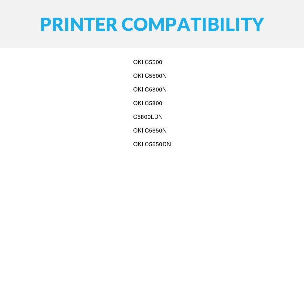 Speedy Inks - Compatible Okidata Type C8 Series 3pk Set of Toners 43324401 43324402 43324403