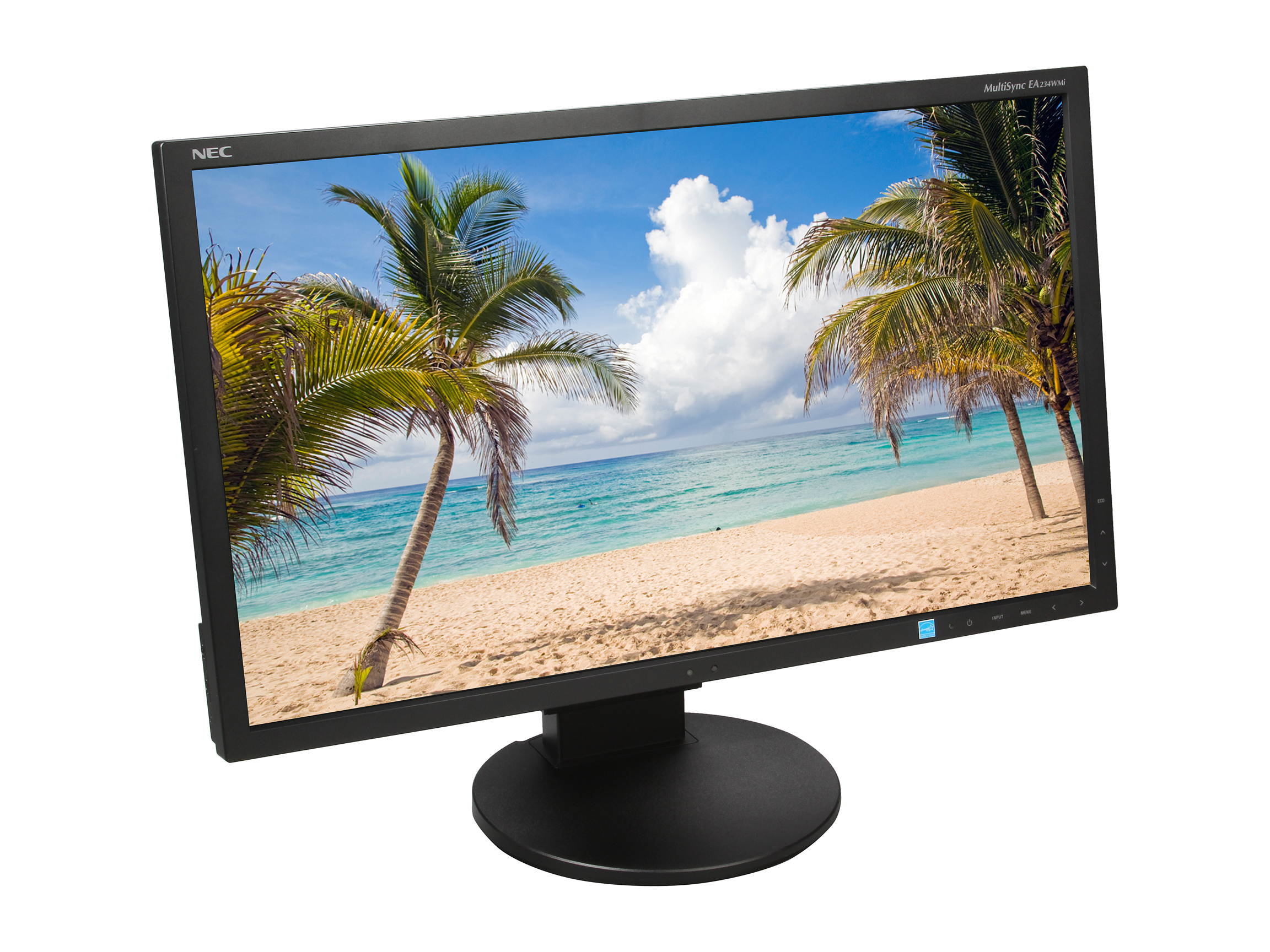 NEC EA234WMI-BK Black 23" Widescreen LED Backlight Desktop Monitor Built-in Speakers