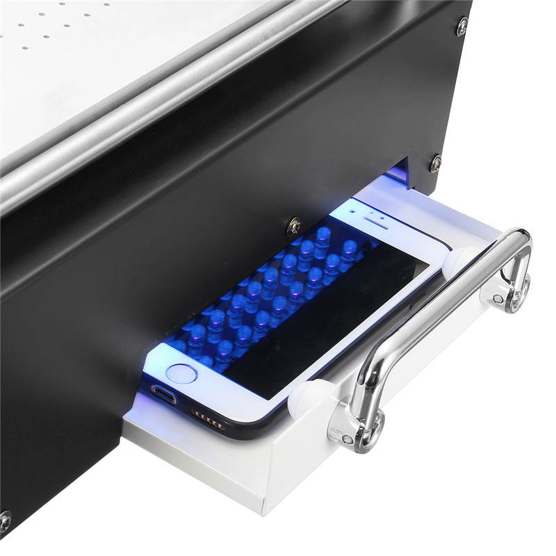 YIHUA 946D 110V/220V LCD Touch Screen Glass Separator Vacuum Pump Splitter Machine UV Light