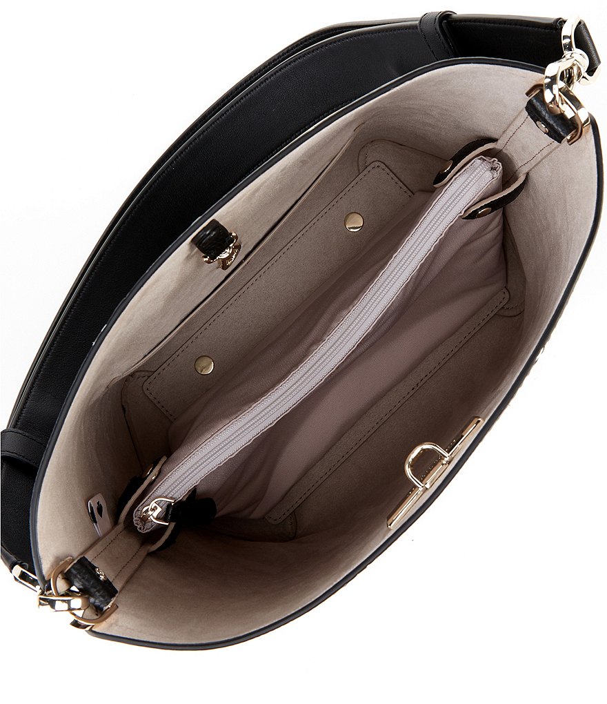 COACH Colorblock Leather Willow Bucket Bag