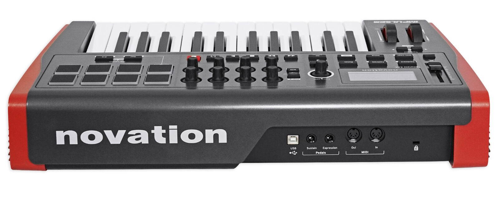 Novation IMPULSE 25 Ableton Live 25-Key MIDI USB Keyboard Controller+Carry Bag
