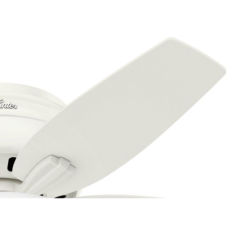 42" Newsome Low Profile Ceiling Fan White (Includes Energy Efficient Light) - Hunter