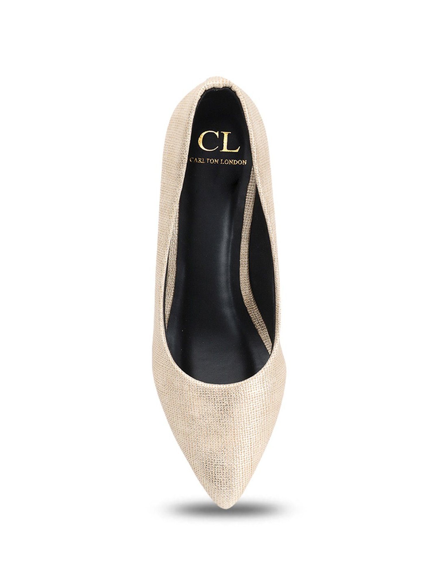 Carlton London Women's Gold Casual Pumps