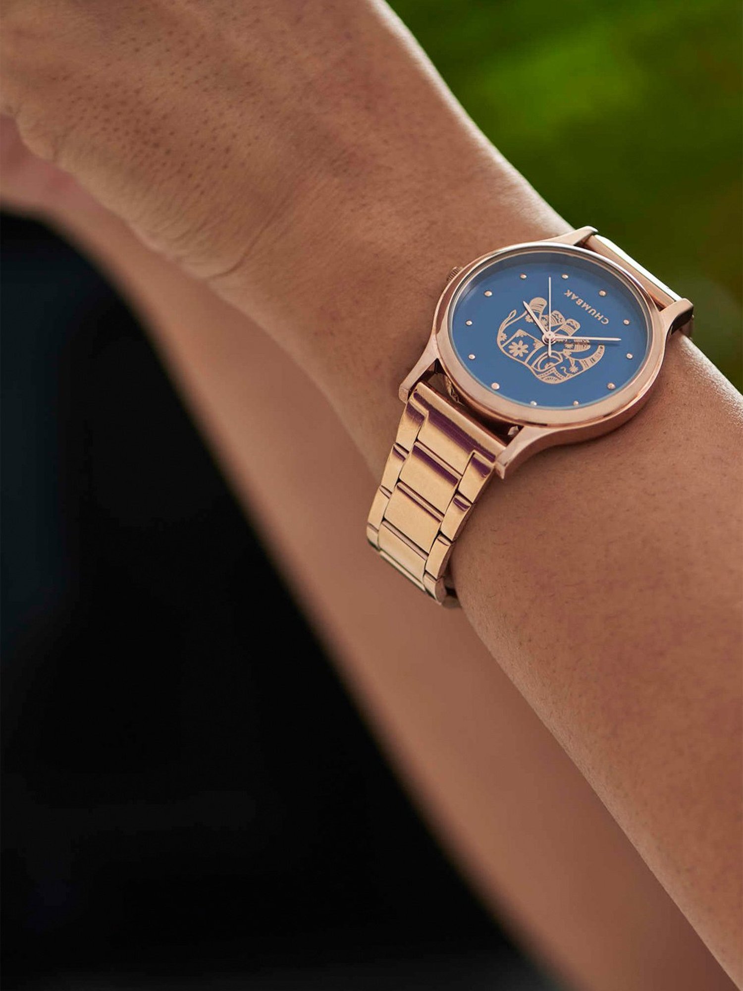 Chumbak 8907605117398 Carnival Elephant Analog Watch for Women