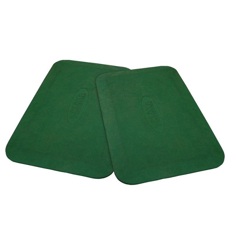 Gorilla Playsets Rubber Mats (pair) - Green