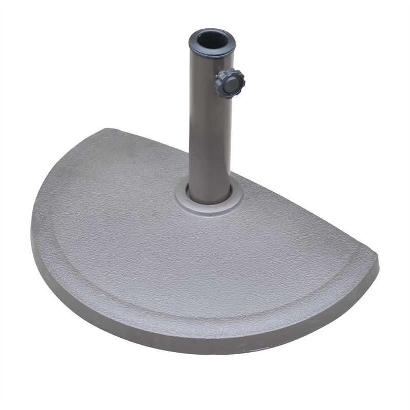 20lb Resin Half Round Umbrella Base - Island Umbrella