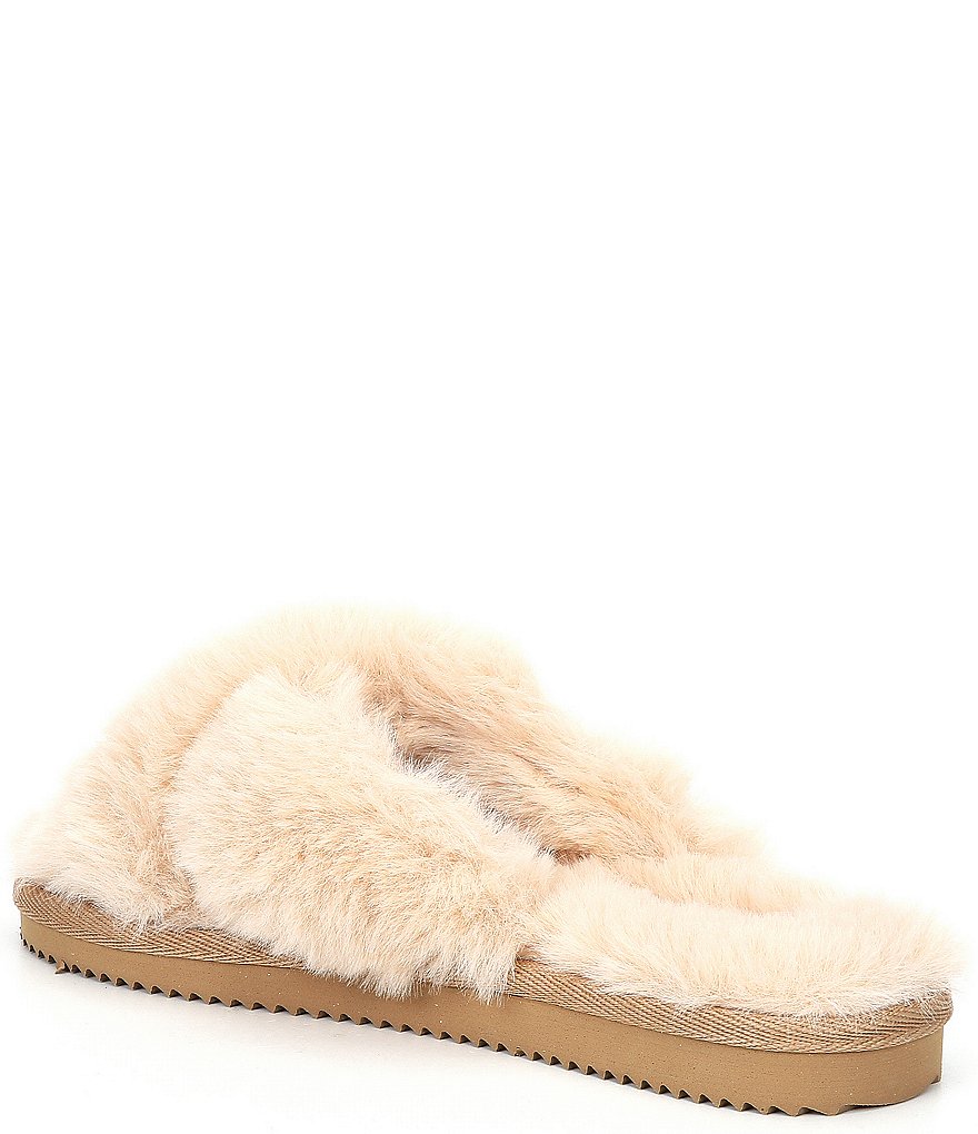 MICHAEL Michael Kors Lala Faux Fur Slippers