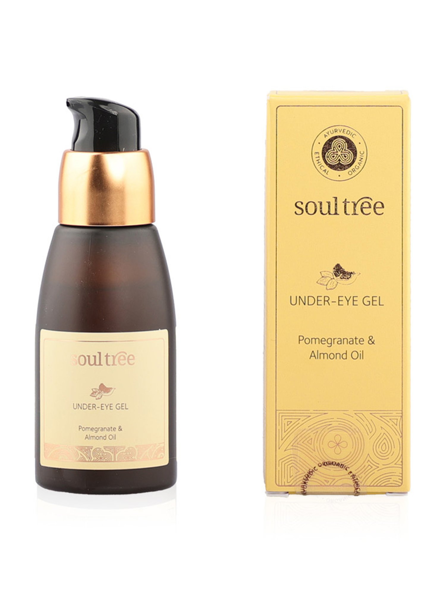 Soultree Pomegranate & Almond Oil Under Eye Gel - 40 ml