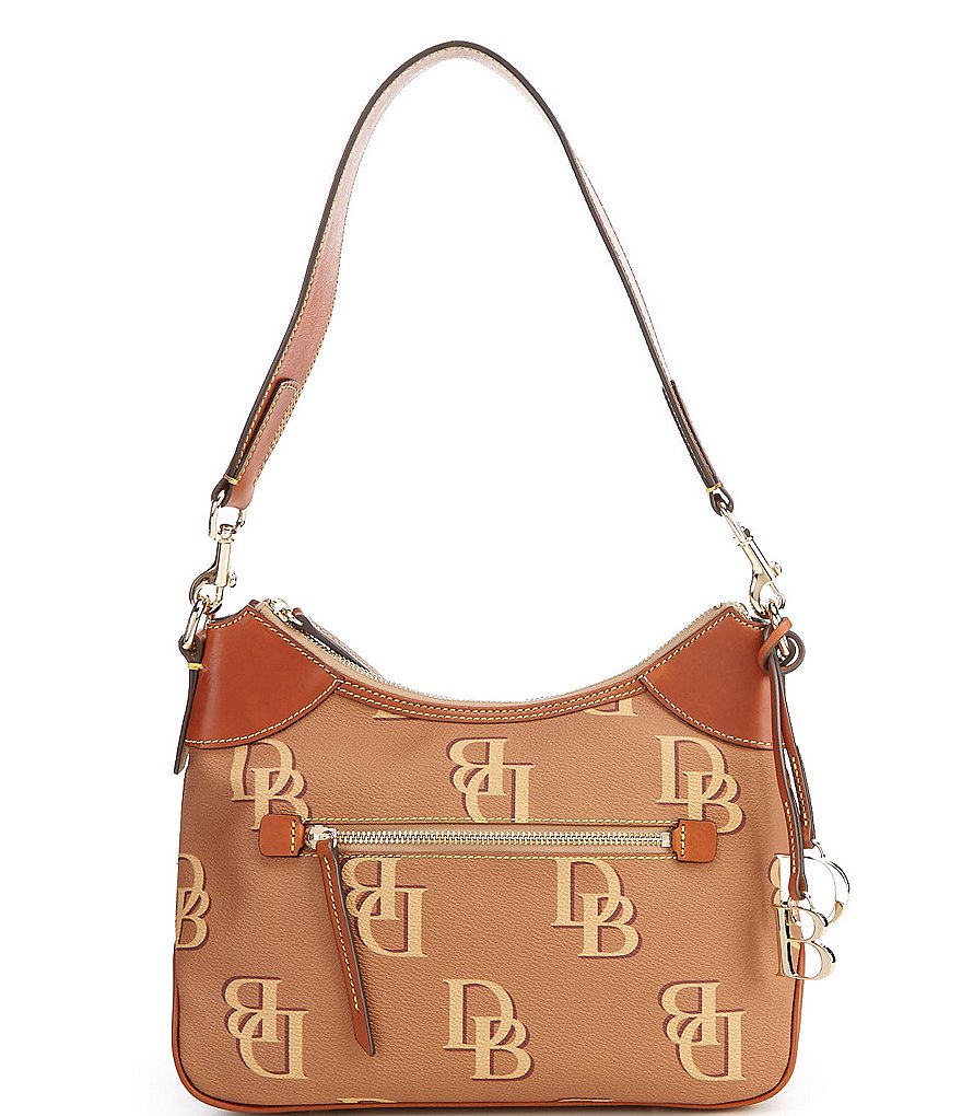 Dooney & Bourke Signature Monogrammed Collection Hobo Bag