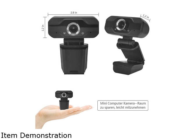 TOLEAP Pvr006 WebCam for PC,1080P Full HD Web Camera With Microphone for Desktop Mac Smart TV,with USB Plug,Compatible for Win10/8/8.1/7/XP Linux for Skype, Streaming, Teleconference, Video Chat