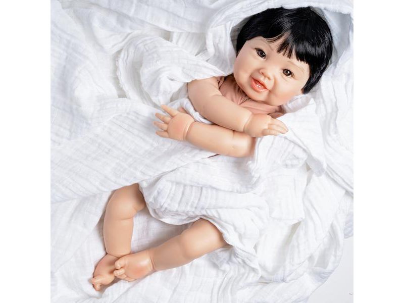 Paradise Galleries Reborn Baby Doll, Bon Appetit, Boy Doll Crafted in Soft Vinyl Weighted Body, 20 inch, 4-Piece Doll Gift Set