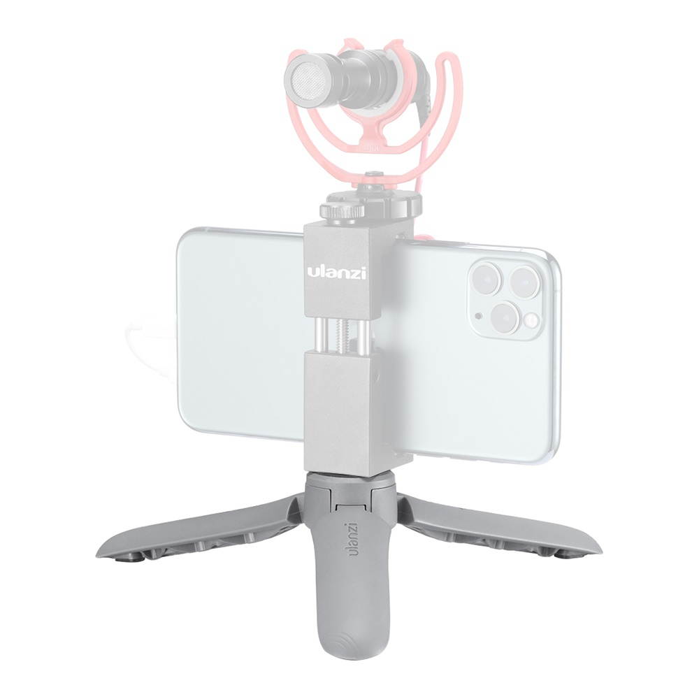 Ulanzi MT-10 Mini Tripod Handheld Monopod Max Loading 2.5KG with 1/4 Inch Screw Mount for Cell Phone ILDC DSLR Action Camera Compatible with DJI OSMO Mobile 3 Stabilizer