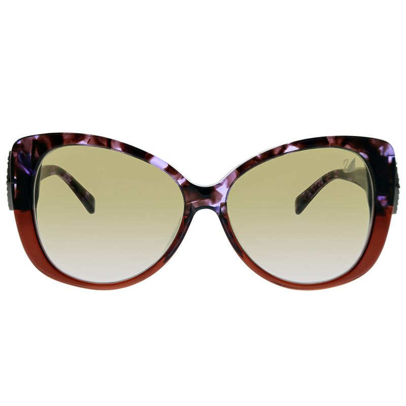 Swarovski SK9049 83F Womens Cat-Eye Sunglasses Pink Havana Brown 58mm