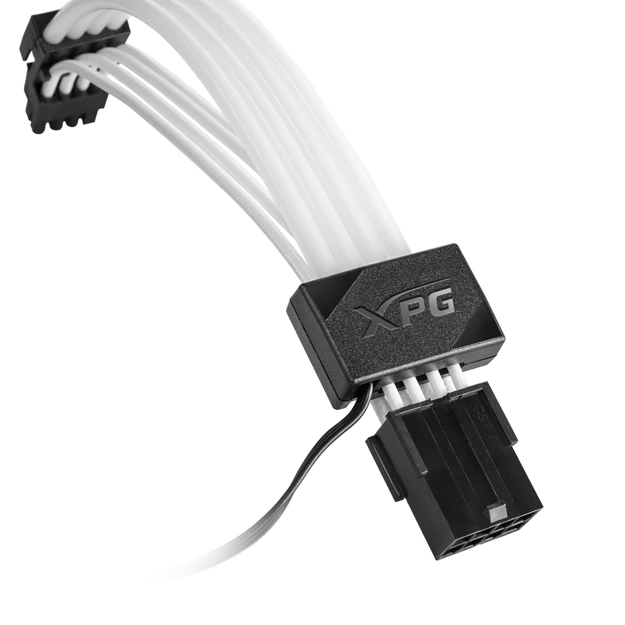 XPG Prime ARGB 8 PIN (6+2) Addressable RGB VGA Extension Cable (ARGBEXCABLE-VGA-BKCWW)