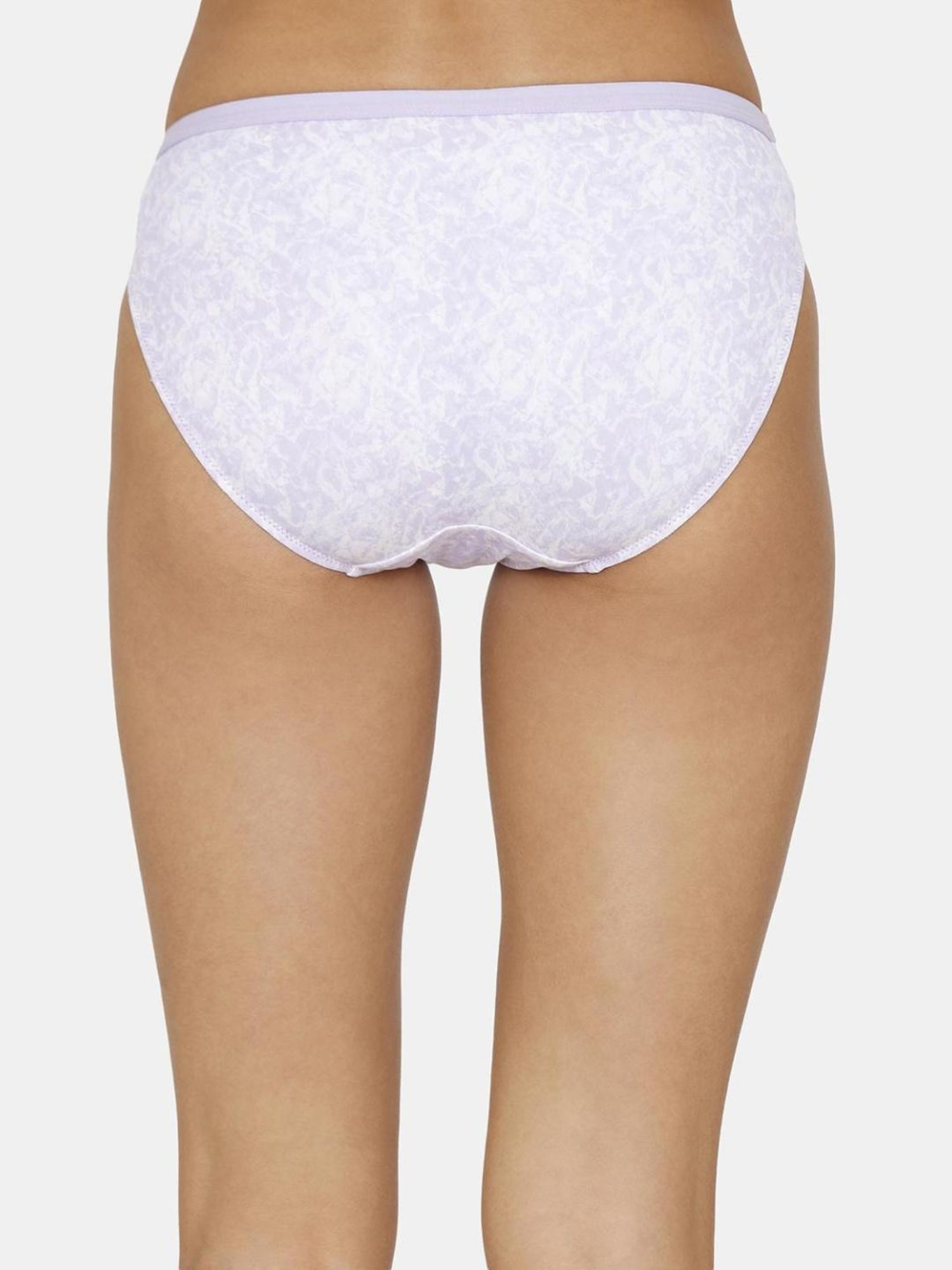 Zivame Lilac Printed Panty