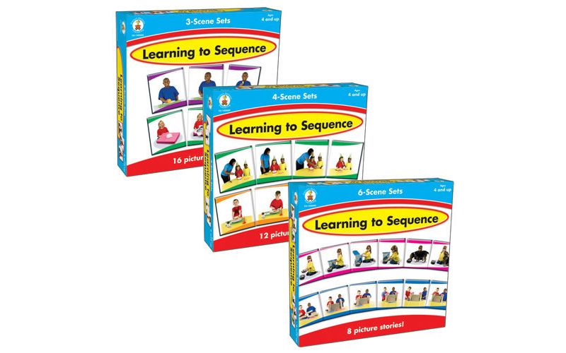 Carson Dellosa Learning To Sequence Set