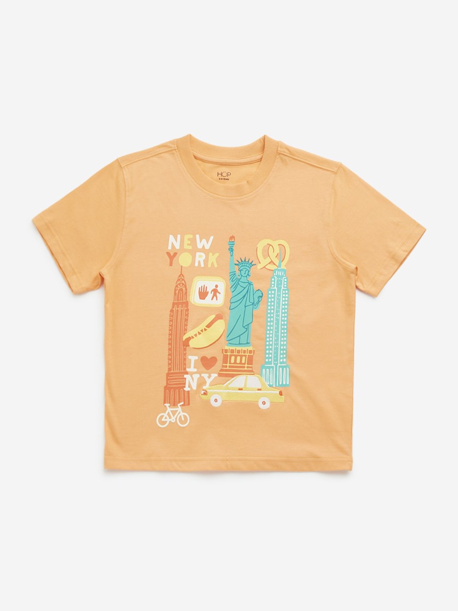 HOP Kids by Westside Orange New York Inspired Cotton T-Shirt